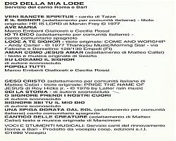 Dio della mia lode1